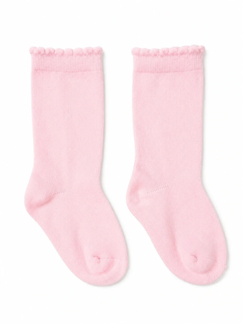 Pink Toddler Crew Socks